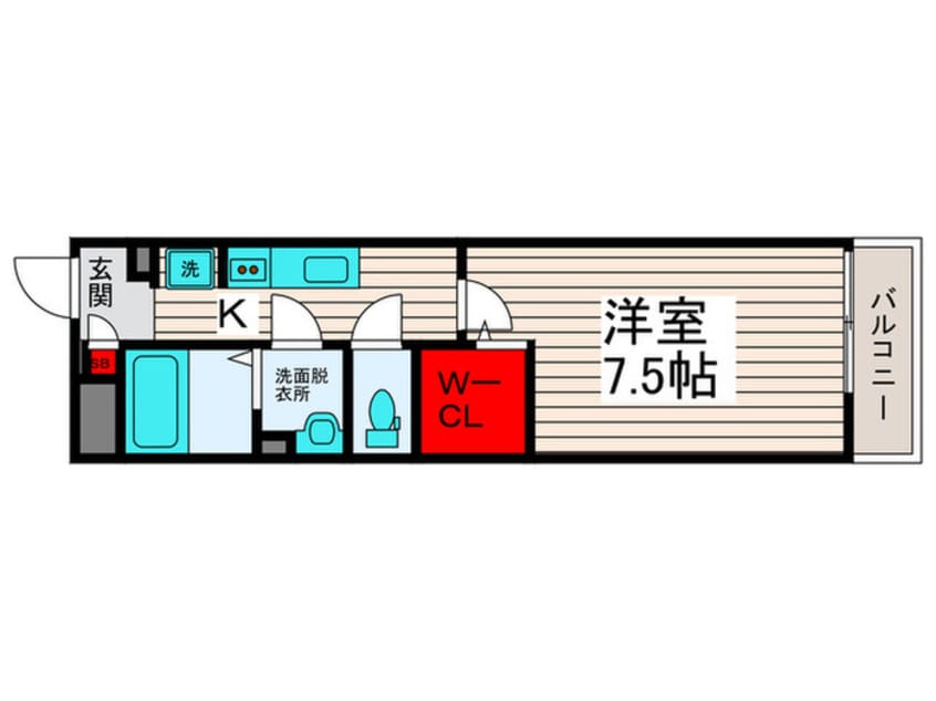 間取図 SPハウス扇大橋