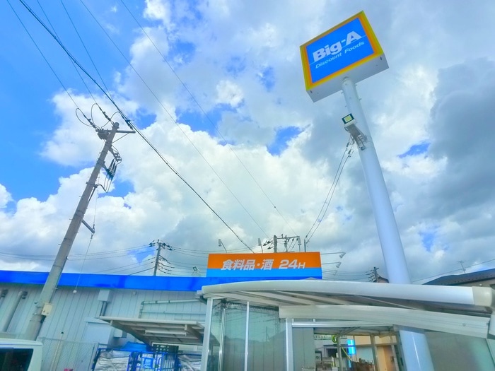 BIG-A/24時間営業(ディスカウントショップ)まで630m コーポラス丸秀Ｃ棟