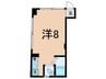 プレステ－ジ三田 1Rの間取り