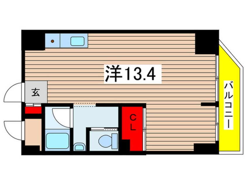 間取図 勝山ビル