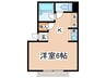 マンションＫＡＮＮＡ 1Kの間取り