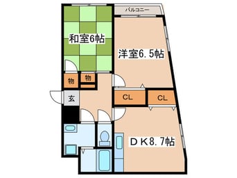 間取図 リトルガ－デン