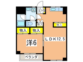 間取図 パラドールこうなんだい