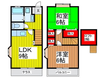 間取図 メゾン本町