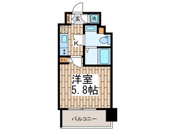 間取図 レジディア大森