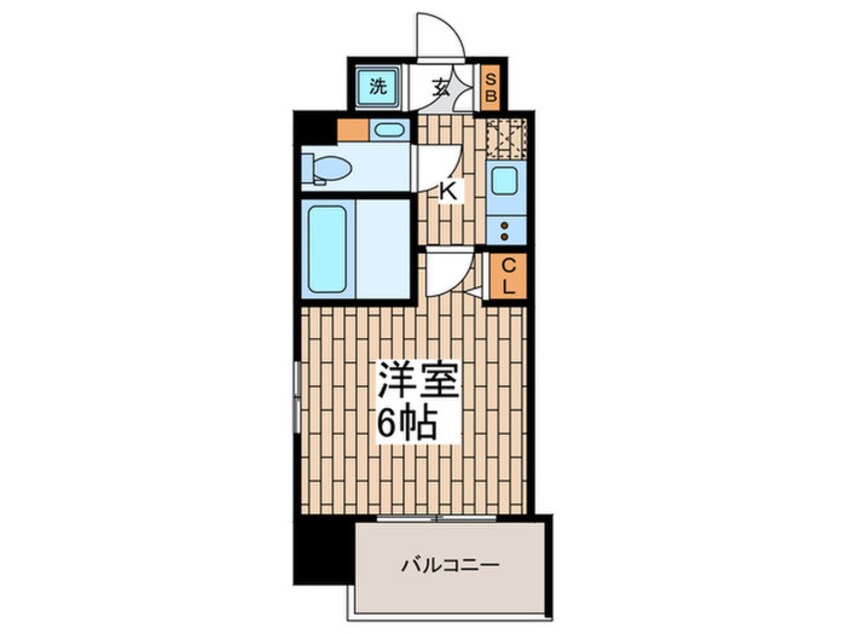 間取図 レジディア大森