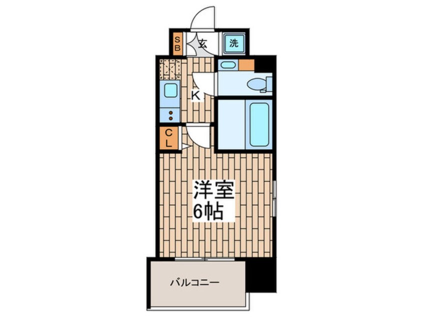 間取図 レジディア大森