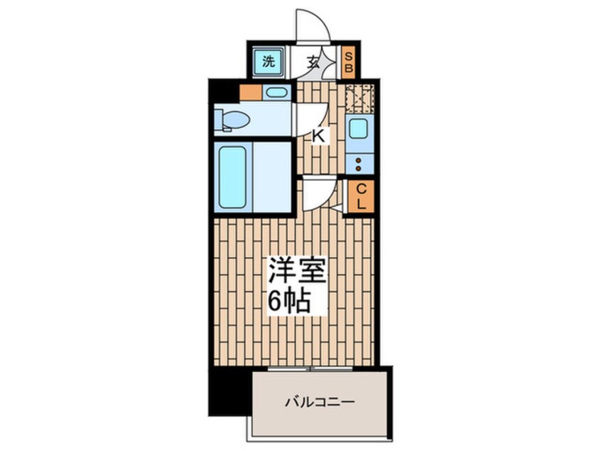 間取図 レジディア大森