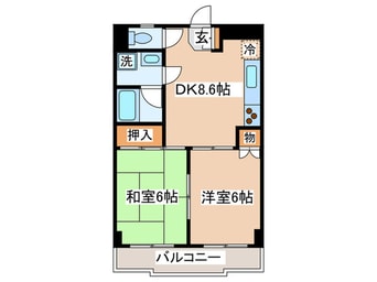 間取図 ウィステリア仙川