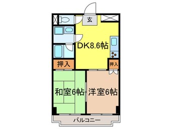 間取図 ウィステリア仙川