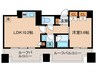 ヒュ－リックレジデンス茗荷谷 1LDKの間取り