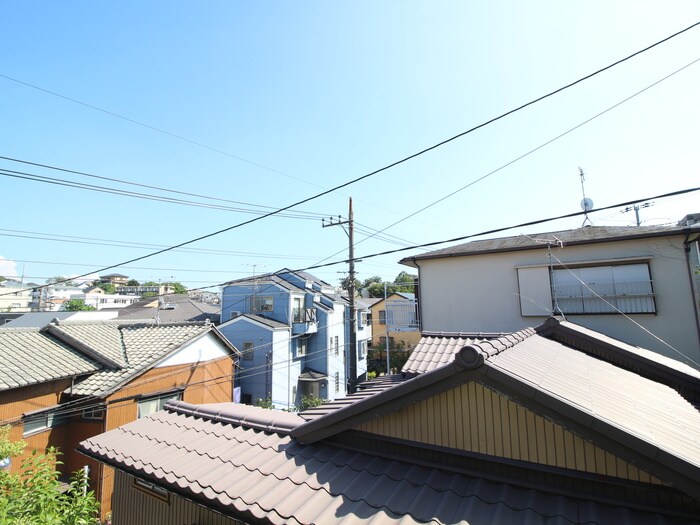 室内からの展望 大倉山戸建