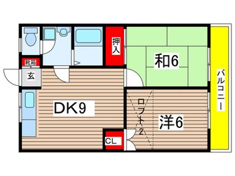 間取図 ジュネスフクシマ