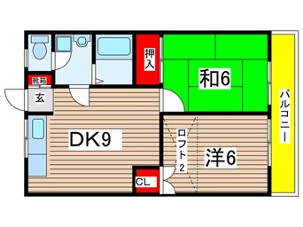 間取図 ジュネスフクシマ