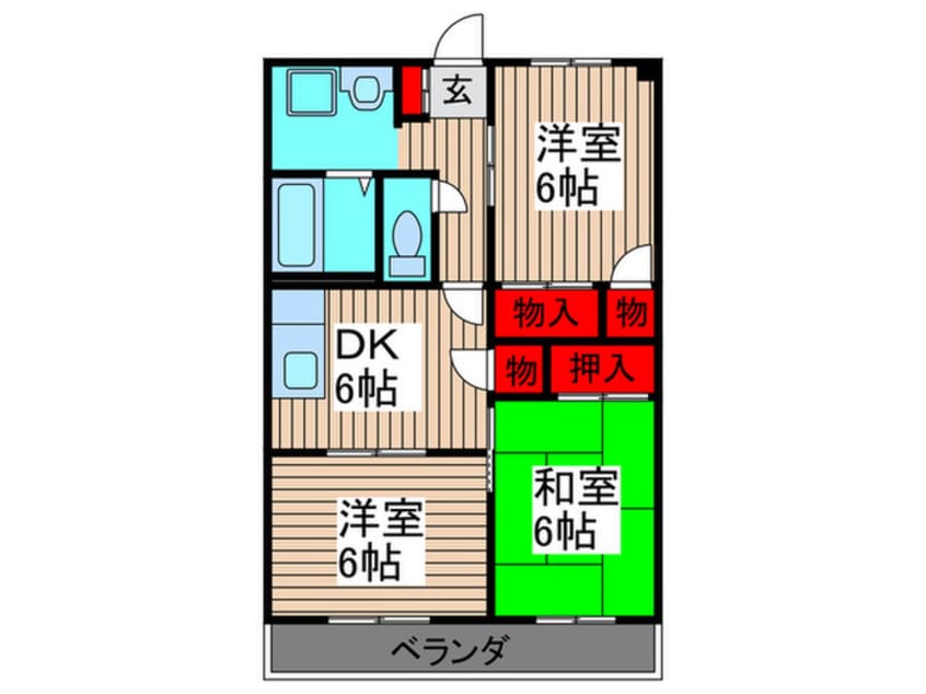 間取図 ア－バンステ－ジ