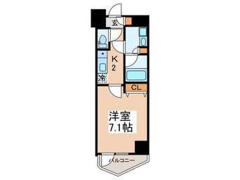 間取図 ブライズ東日本橋(1104)