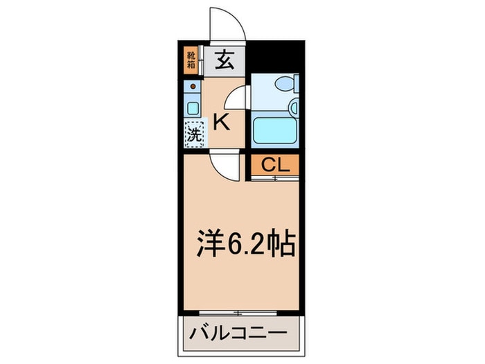 間取り図 グリム武蔵新城