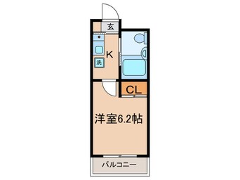 間取図 グリム武蔵新城