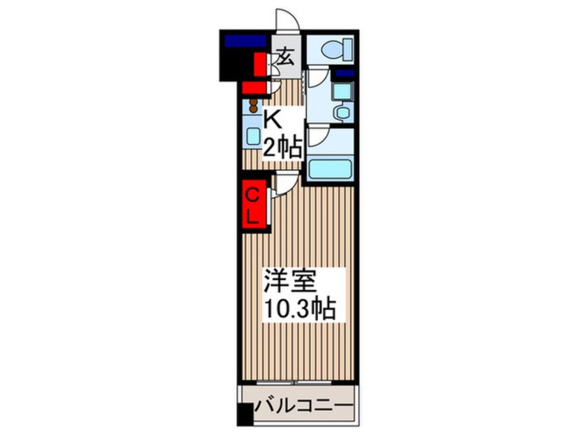 間取図 ロイヤルメドゥ北戸田