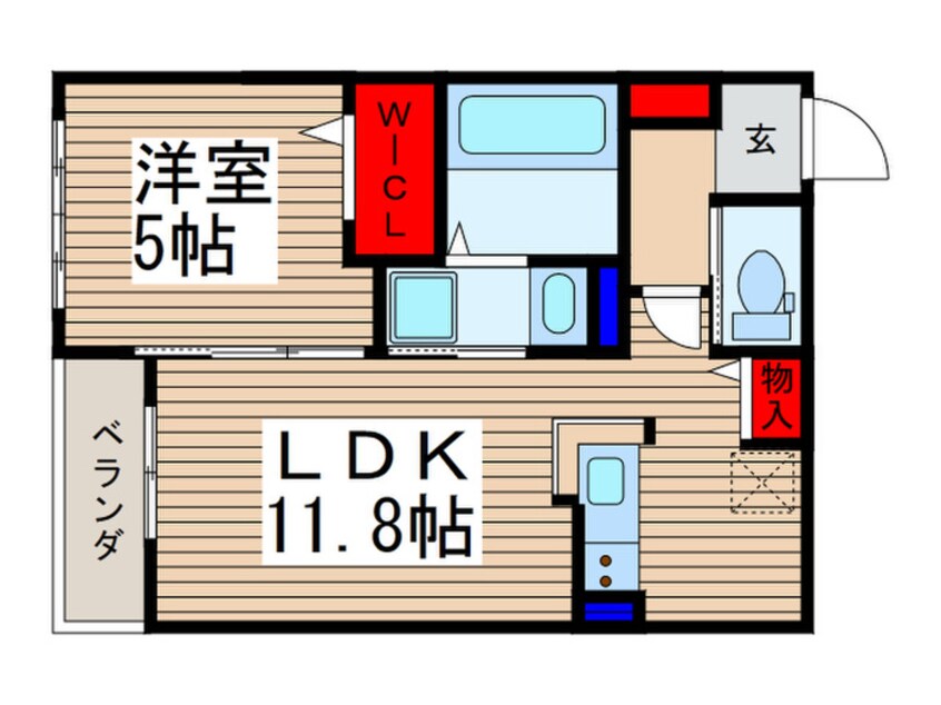 間取図 ﾇｰﾊﾞ ﾙ ｵｯﾄｰ･ｴﾃﾞｨﾌｨｼｵ ｼｽﾃｨｰﾅ