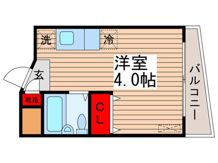 間取図 メゾン中葛西