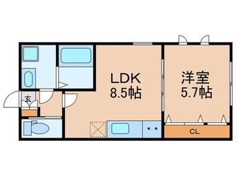 間取図 ラ　ポルト