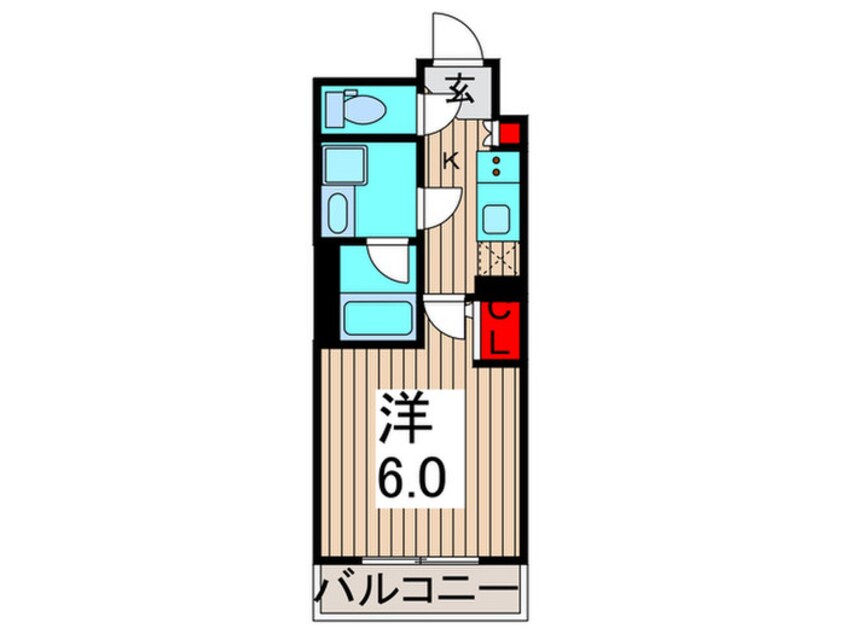 間取図 DIPS綾瀬（203）