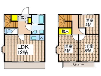 間取図 リヴェール鵠沼