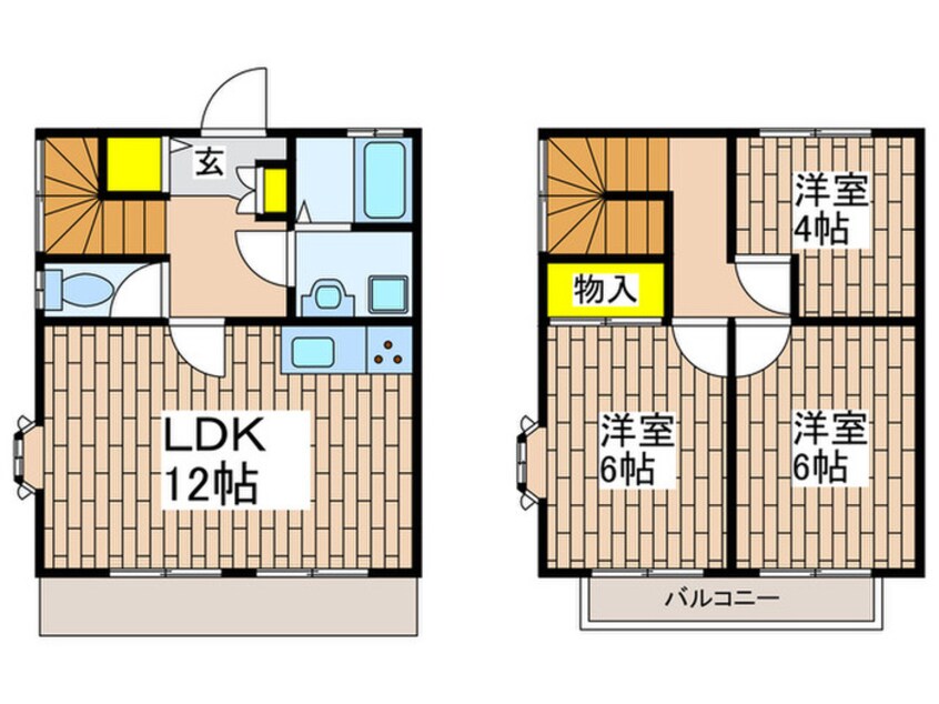 間取図 リヴェール鵠沼