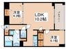 アムズシティ光が丘（303） 2LDKの間取り