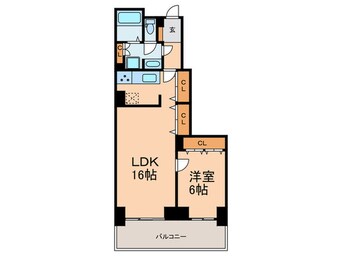 間取図 ﾘﾊﾞ-ｼﾃｨ21ｲ-ｽﾄﾀﾜ-ｽﾞ8号棟