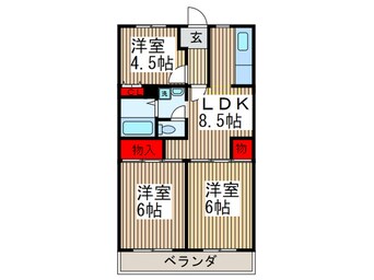 間取図 グランシャリオヨシハラ