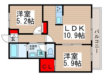 間取図 ア－バンスクエア