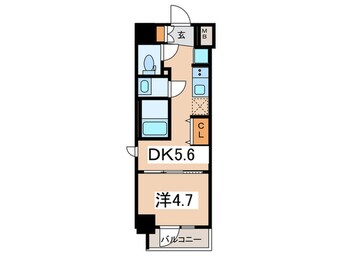 間取図 エステムコート横濱反町