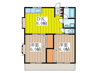 間取図 ルミエ－ル