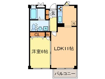 間取図 Belle　domicile  (ｳﾞｪﾙﾄﾞﾐｰﾙ)