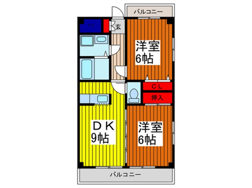 間取図 グランベル