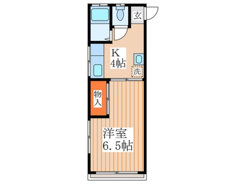 間取図 コスモ北原