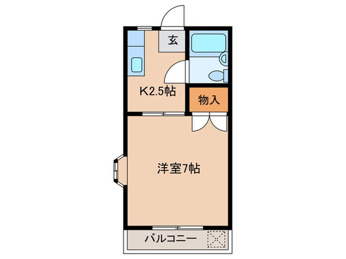 間取り図 グリーンハイツ君島