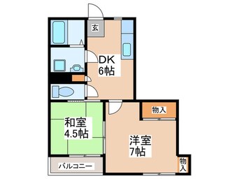 間取図 ファミ－ラシオン