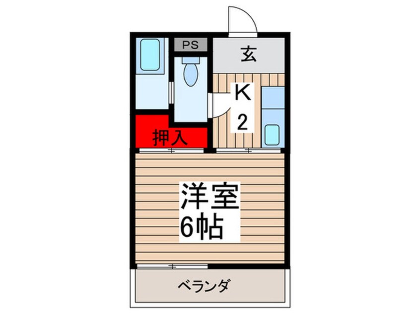 間取図 本田マンション  ２号棟