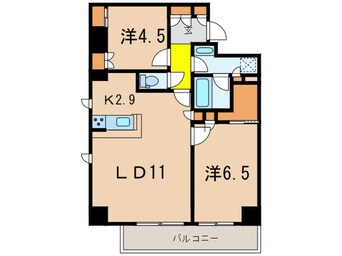 間取図 レジディア目黒Ⅳ