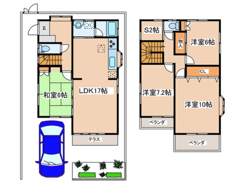 間取図 鈴野邸