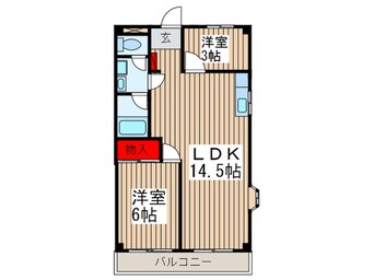 間取図 Ｓマンション上野