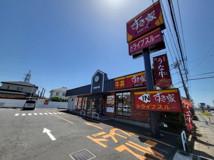 すき家(その他飲食（ファミレスなど）)まで350m Ｓマンション上野