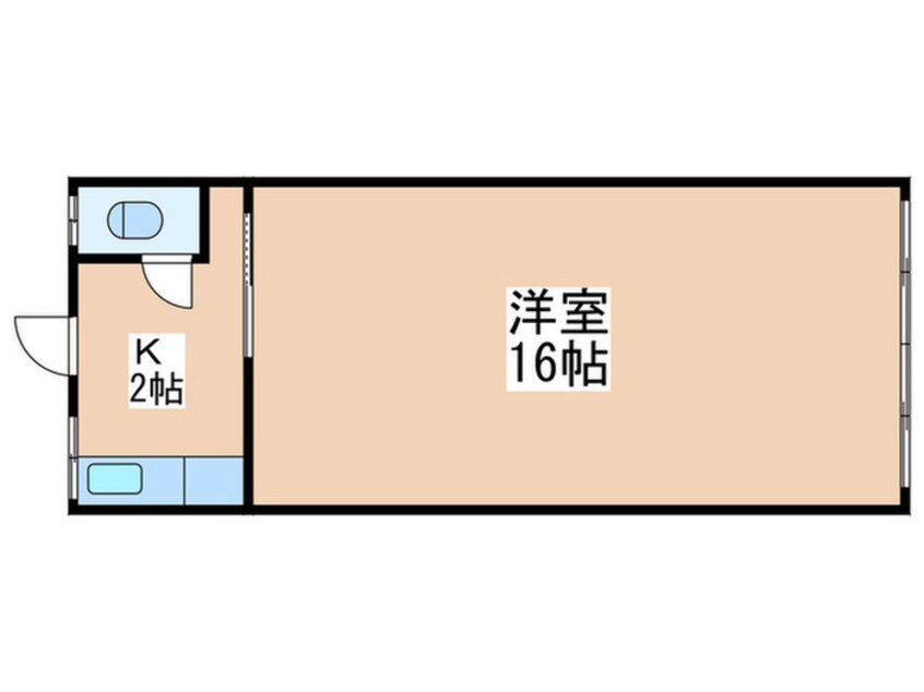 間取図 スカイハイツ