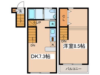 間取図 ＡＸ上北沢アパ－トメンツ