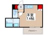 エレガンスⅡ 1Rの間取り