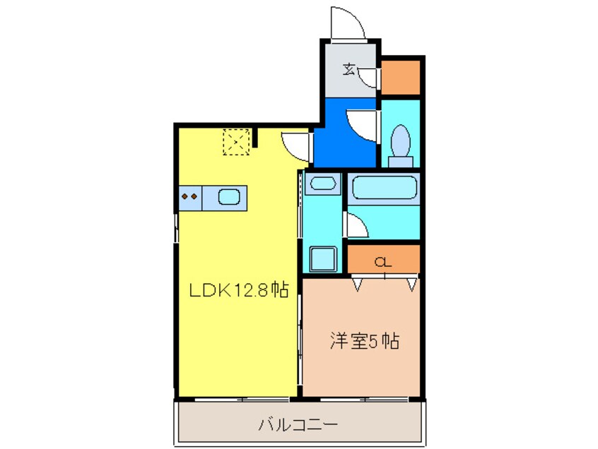 間取図 KDX大伝馬レジデンス