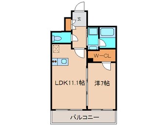 間取図 KDX大伝馬レジデンス